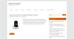 Desktop Screenshot of natural-health.co.uk