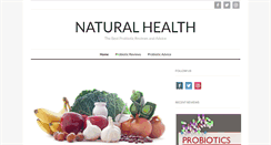 Desktop Screenshot of natural-health.com